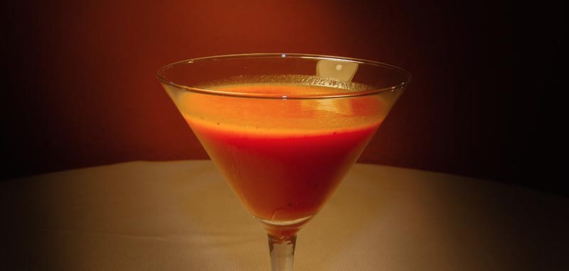 Receta de gazpacho de fresas