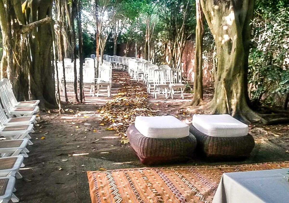 La flexibilidad de celebrar la ceremonia de la boda y el catering en el mismo lugar